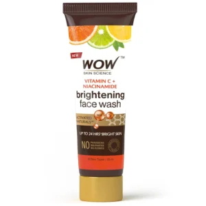 WOW Skin Science Brightening Vitamin C & Niacinamide Face Wash for Women & Men