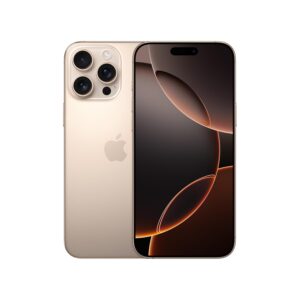 Apple iPhone 16 Pro Max 48MP Ultra Wide Dual Camera 12MP Front Camera 5G Smartphone