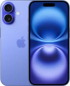 Capture beautiful vlogs and selfies using the Apple iPhone 16 Ultramarine its impressive 12MP and 48MP dual rear cameras, all priced under Rs 1,00,000.