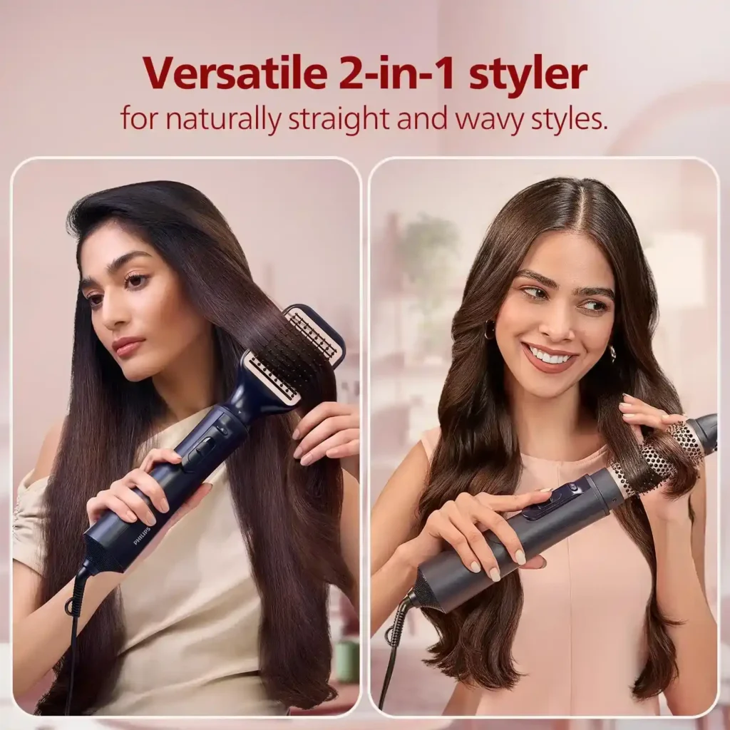 Effortless Elegance: The Ultimate Philips 2-in-1 Hair Styling Tool